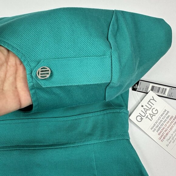 Tahari‎ Women's NWT Turquoise Linny Business Career Shift Dress 4/C34 - Picture 5 of 16